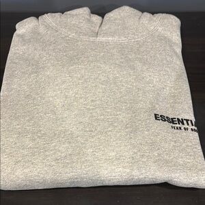 Essentials Gray Sweater for Men